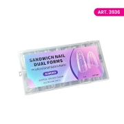 SANDWICH NAILS Dual forma ALMOND 3936